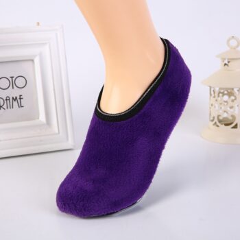 Chaussette chausson en velours pour garçon