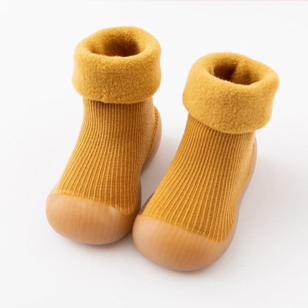 Chaussettes chausson d'hiver antidérapantes pour garçon et fille 6 1