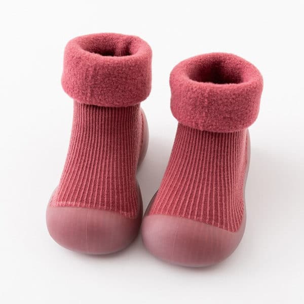 Chaussettes chausson d'hiver antidérapantes pour garçon 8 1