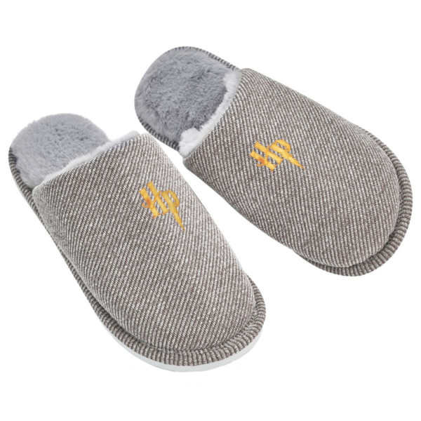 Chaussons initiales Harry Potter adultes chpm