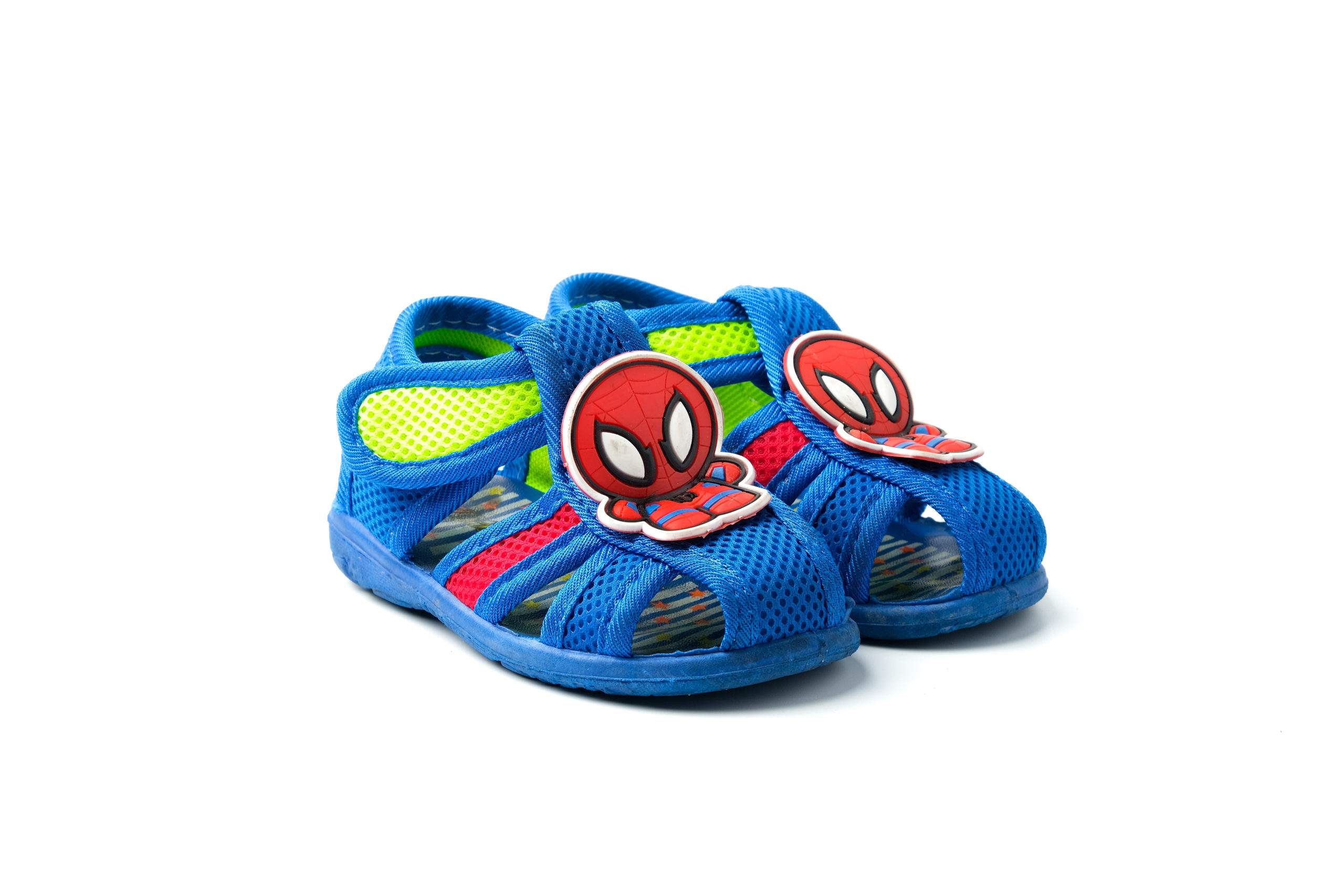 chaussons spiderman