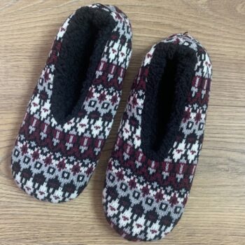 Chausson de tricot pour garçon