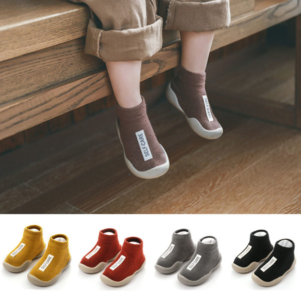 Chaussons pour bébés garçons et filles, chaussures de premiers pas pour enfants 37774 fhbitr