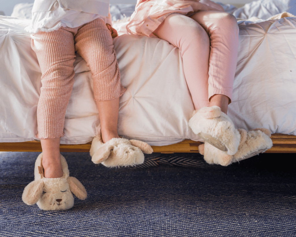 5 Astuces pour faire porter ses chaussons à votre enfant Uncategorized 6