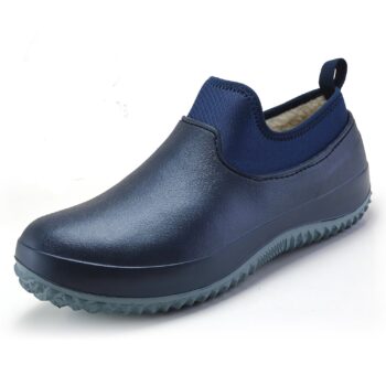 Chaussures de travail de cuisine bleues pour homme