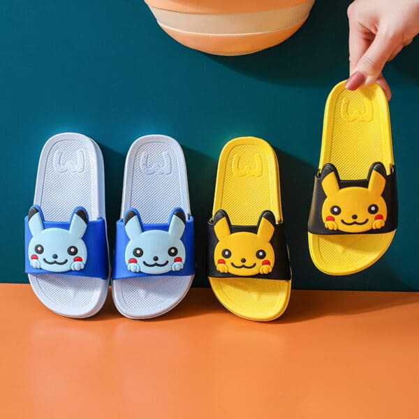 Chausson Pokémon ouverts Pikachu pour enfants 57152 lumjhe