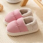 chaussons-matelasse-colore-enfant