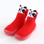 Chaussettes Chausson Fille en Caoutchouc avec des Animaux