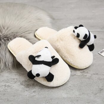 Chaussons pandas mignons