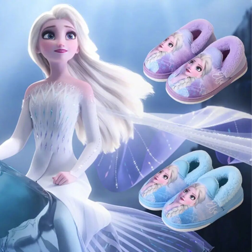 Chaussons fourré Elsa La Reine des Neiges 16560 8fdf25