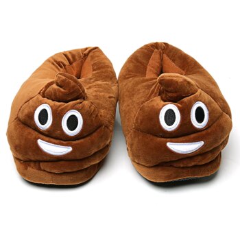 Chaussons caca unisexe adultes